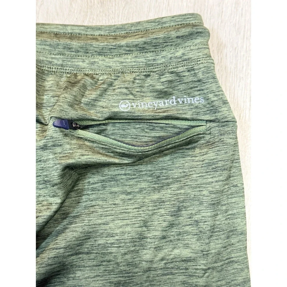 Vineyard Vines Lounge Pants Youths XL Heathered Green Joggers Comfort EUC - Picture 10 of 11